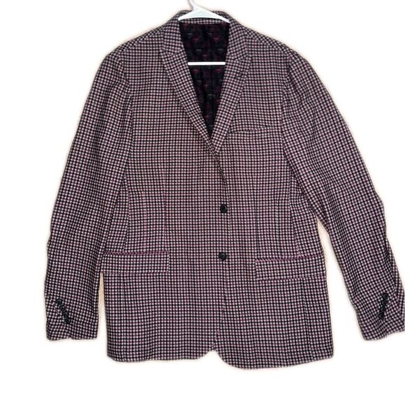 Maceoo Luxury Blazer With De Los Muertos Lining.